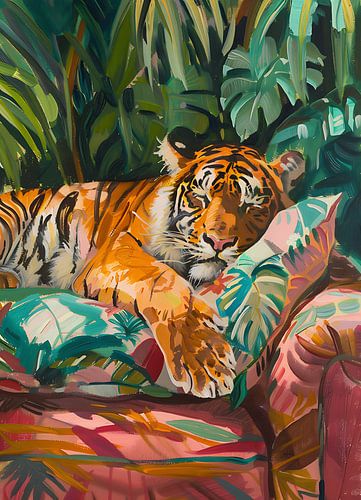 Sleeping Tiger by haroulita