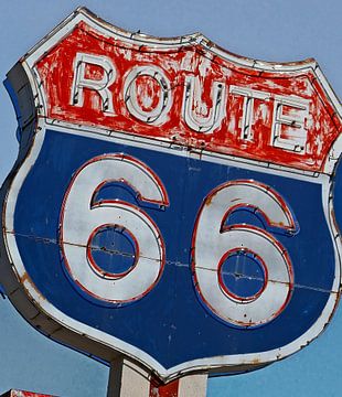 Route 66 Neon van Willem van Holten