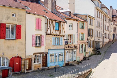 Kleurig frans straatje