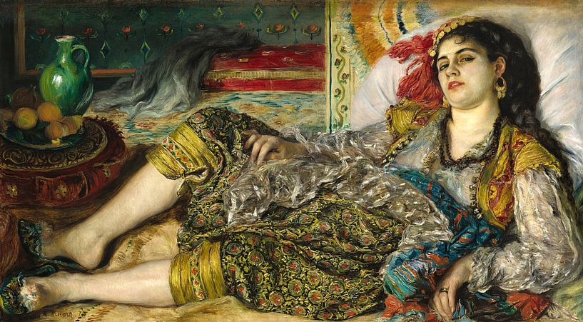 Odalisque, Auguste Renoir - 1870 by Het Archief