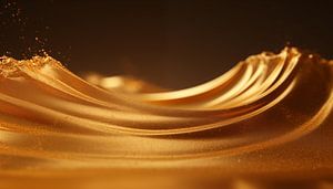 Golden sand panorama