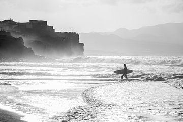 Surfen in São Miguel - Azoren van Ellis Peeters