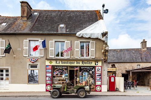 Military dump store in Normandy 2014