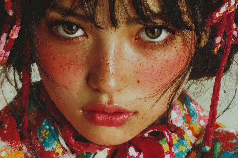 pittoresque Japon femme par Egon Zitter
