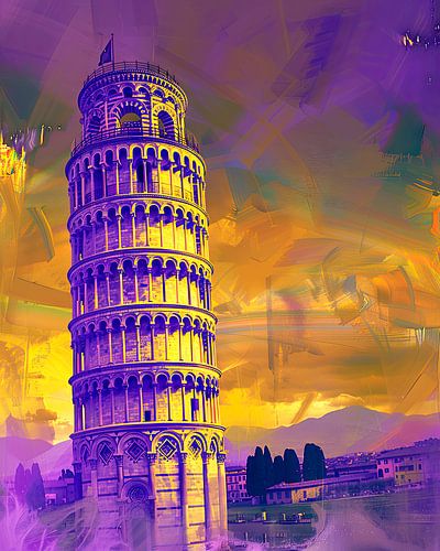 De scheve toren van Pisa