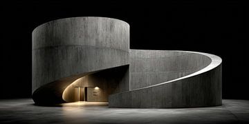 The spiral decision by Klaus Tesching - Art-AI