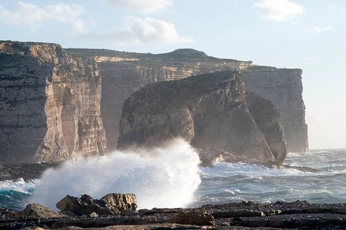 Fungus Rock vor der Küste von Gozo