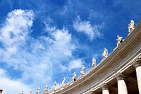 rom, detail, himmel