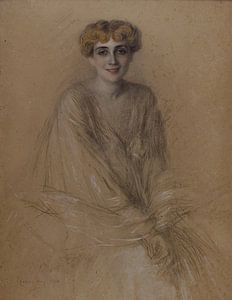 Leonetto Cappiello - Portrait de Madame Lucien Muhlfeld (1904)