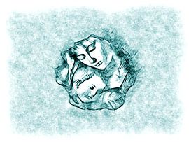 Marie avec l'enfant Jésus sur Greta Lipman