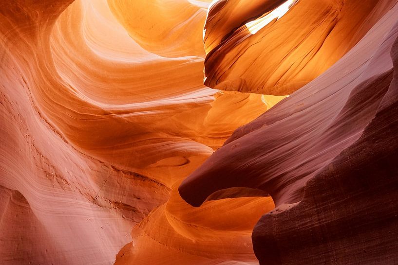 Antelope Canyon Formen von Jos van den Berg