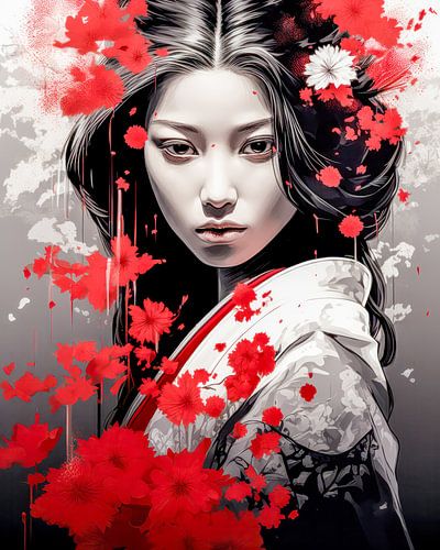 De bloei van stille melancholie