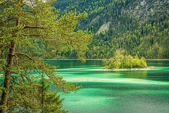 Smaragdgrüner Eibsee
