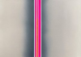 Core — Neon Stripe Art Print | House He[art] van HouseHeart