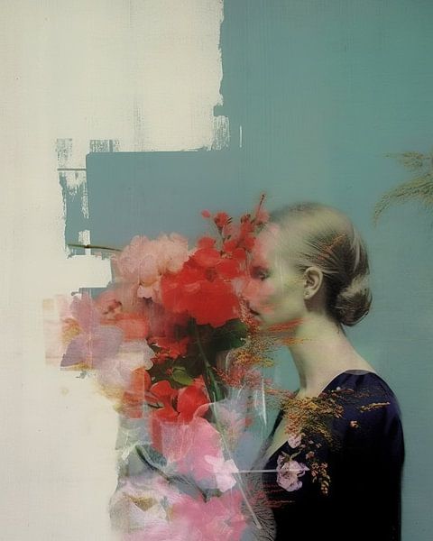 Collage vintage &quot;Fleurs&quot; par Studio Allee