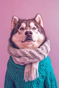 Alaska Malamute van Poster Art Shop