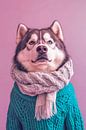 Alaska Malamute van Poster Art Shop thumbnail