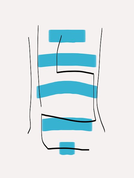 Modern abstract art 2025/1 von Gabi Hampe