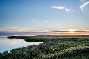 Coucher de soleil sur Waterriet : un paysage apaisant