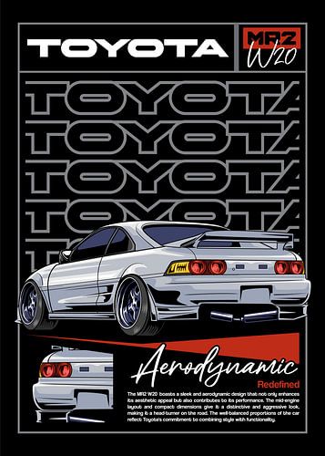 Toyota MR2 W20 JDM Car