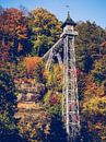 Bad Schandau - Historische lift (Saksisch Zwitserland) van Alexander Voss thumbnail