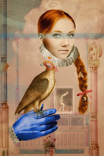 Victoria, (1 von 4) Falconer in einer Welt im Wandel von Blikstjinder by Betty J