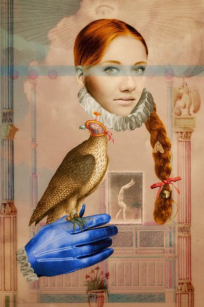 Victoria, (1 of 4) Falconer in a changing world by Blikstjinder by Betty J