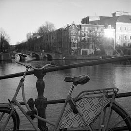 Fahrrad auf der Amstel von Vindependent