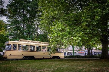 Old streetcar in color 1 by Els F.