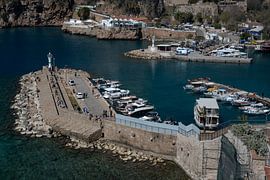 Le vieux port d'Antalya sur Flatfield