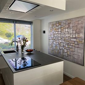 Customer photo: Piet Mondrian. No. 11, on artframe