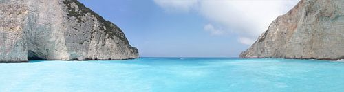 Uitzicht vanaf Shipwreck Beach (Zakynthos)