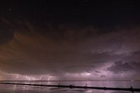 Onweer boven de Oosterschelde