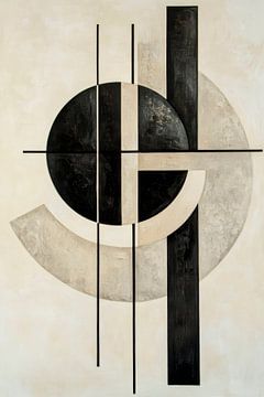 Abstracte samenstelling van Poster Art Shop