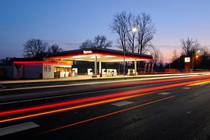 Total-Tankstelle am Utrechtseweg in De Bilt von Donker Utrecht