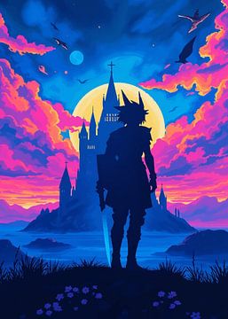 Wolkenstrijd Silhouet van MIROKKU