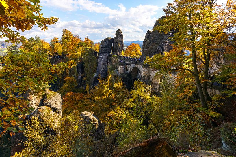 Basteibrücke (Sächsische Schweiz) von Frank Herrmann