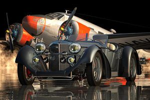 Der Mercedes SSK 710 von 1930 Ein historisches Auto