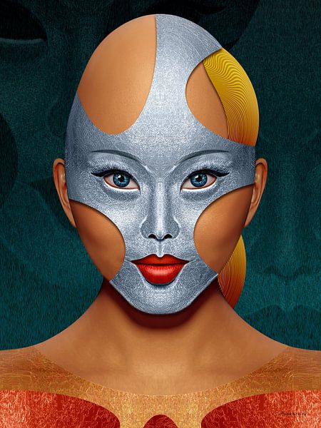 Iron Mask by Ton van Hummel (Alias HUVANTO)