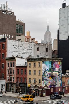 Buildings with murals in New York by Tim Vlielander