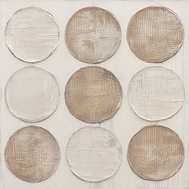 Harmony of round shapes in natural shades by Color Square