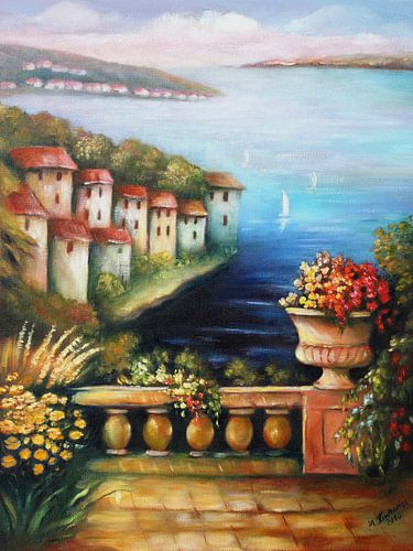 Fantastisch mediterraan landschap