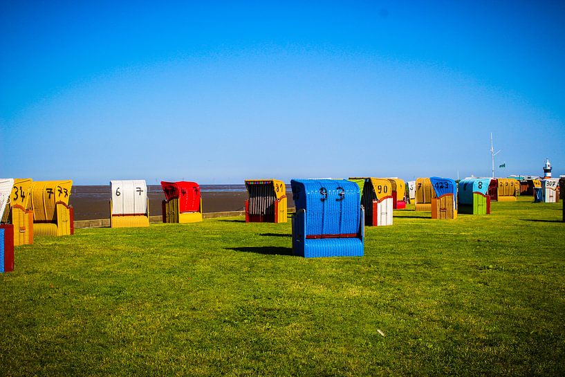 Strand Idylle van Walter Zettl