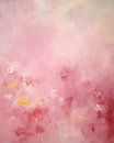Modern en abstract schilderij in roze van Studio Allee thumbnail