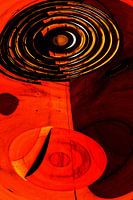 Orgeln, abstrakte Kunst