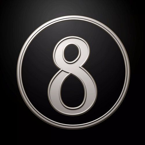 Zilveren acht