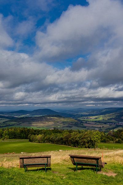 Unterwegs auf den Höhen der thüringischen Rhön von Oliver Hlavaty
