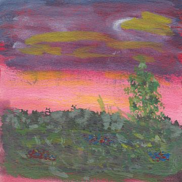 EH PAINTING ART 1989** #0471 Landschap van Willem Hartgers