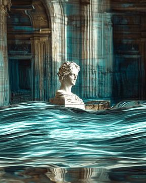 ?️ Schwimmende Statue von Surreal Media