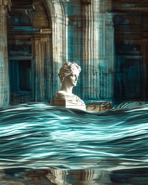 ?️ Floating Statue by Surreal Media